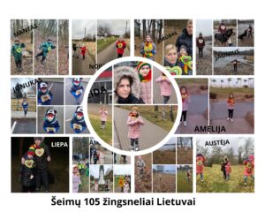 Šeimų 105 žingsneliai Lietuvai